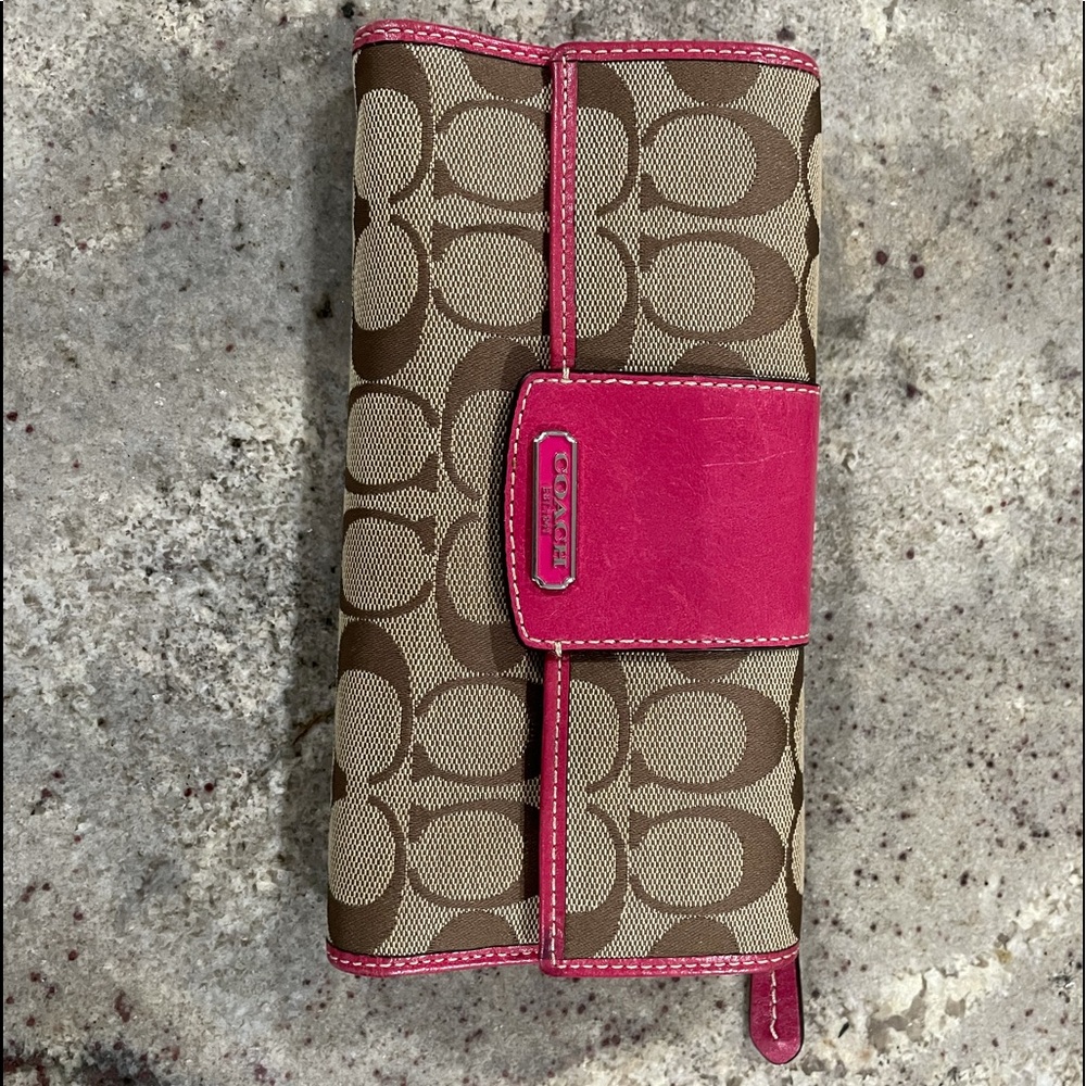 Large Coach wallet